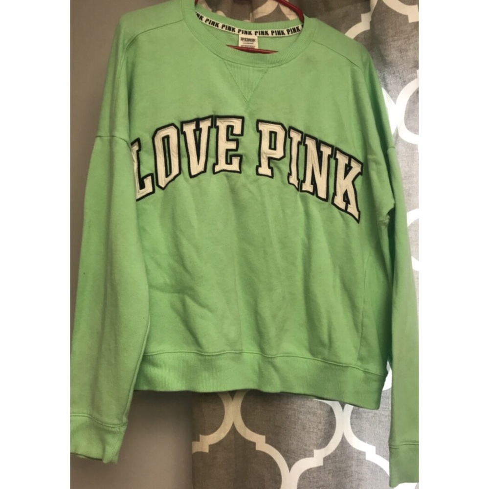 Mint Green “PINK Brand Sweater